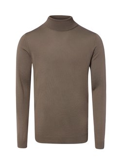 Herren Rollkragenpullover aus Schurwolle
