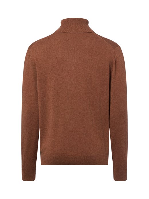Herren Rollkragenpullover mit Woll- und Cashmere-Anteil