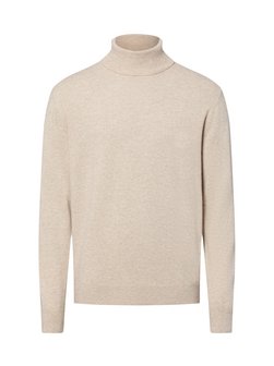 Herren Rollkragenpullover mit Woll- und Cashmere-Anteil