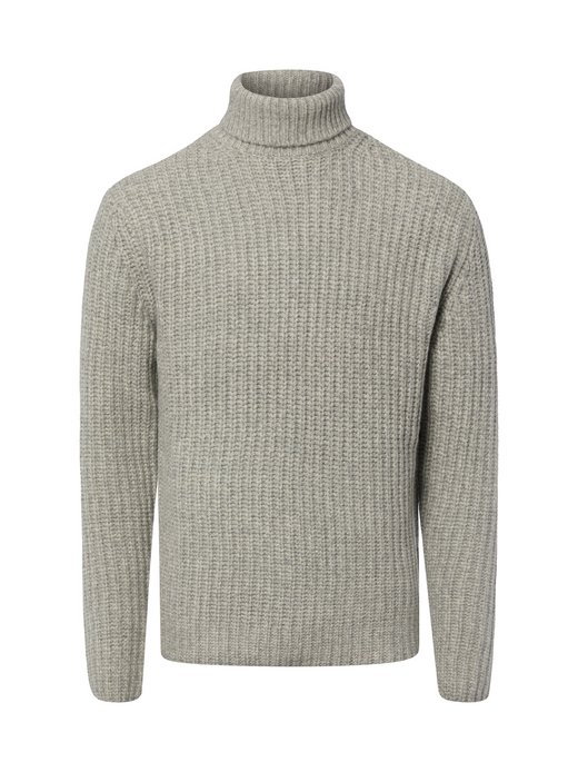Herren Rollkragenpullover mit Wollanteil