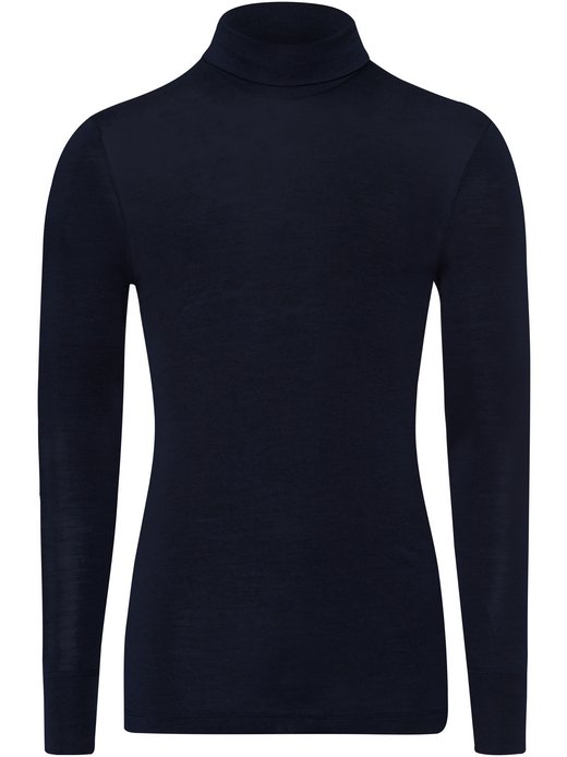 Herren Rollkragenshirt  -  Woolen Silk