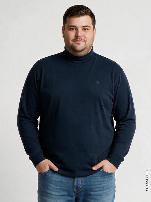 Herren Rollkragenshirt