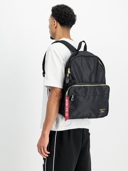 Artikelbild Herren Rucksack von Alpha Industries in schwarz uni