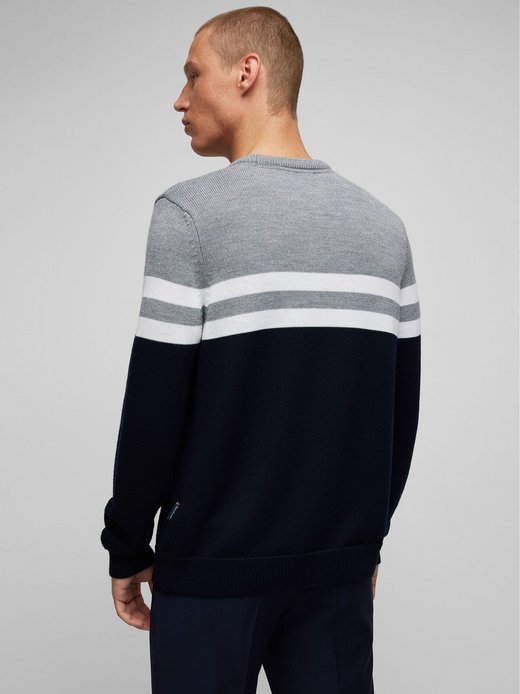 Herren Rundhals-Pullover