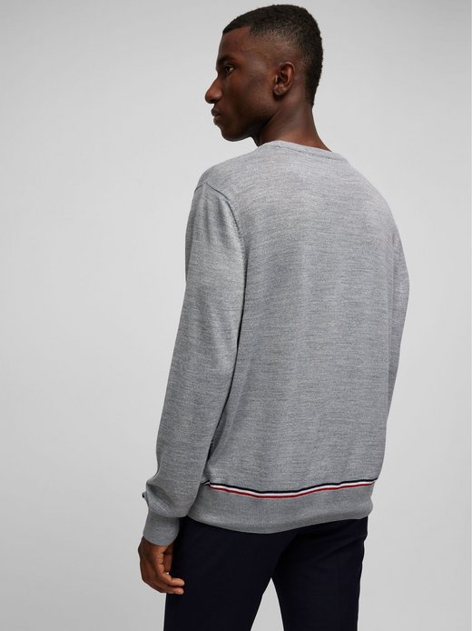 Herren Rundhals-Pullover