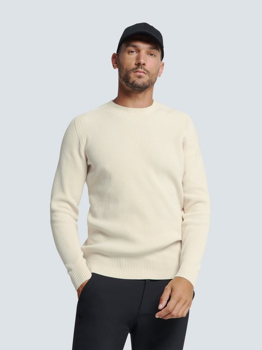 Herren Rundhals-Pullover