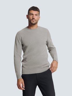 Herren Rundhals-Pullover