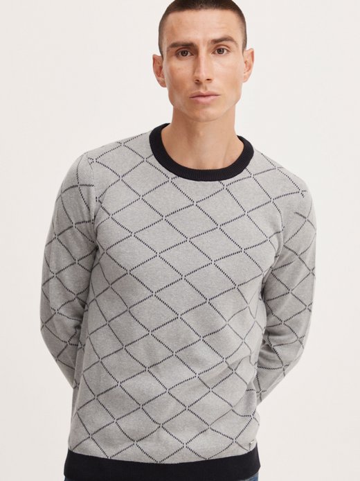 Herren Rundhalspullover - BHNison