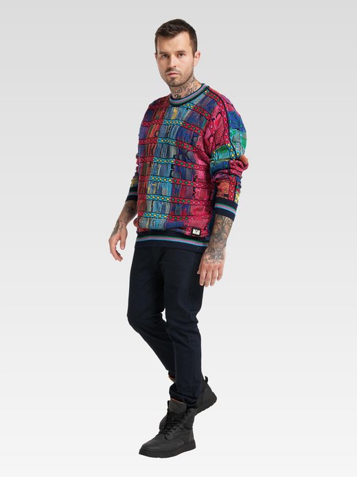 Herren Rundhalspullover  -  Casarotto