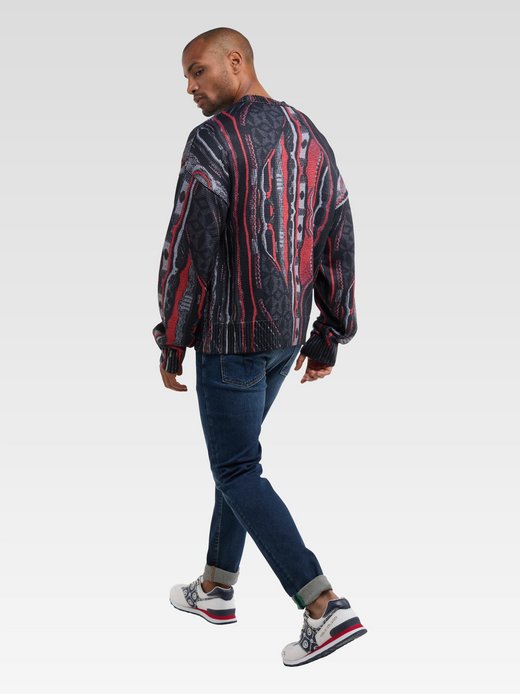 Herren Rundhalspullover  -  De Riccabona
