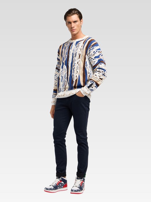 Herren Rundhalspullover  -  Di Panfilo