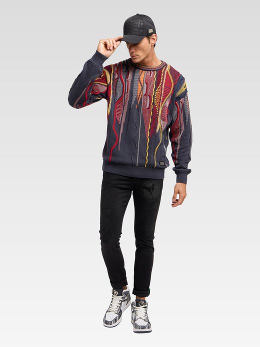 Herren Rundhalspullover  -  Dialer