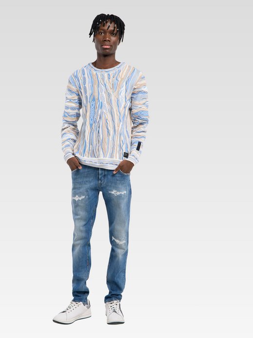 Herren Rundhalspullover  -  Fanti