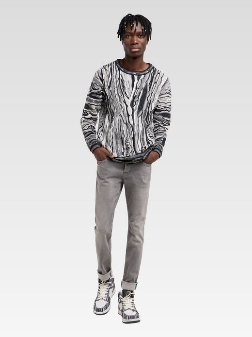 Herren Rundhalspullover  -  Fanti