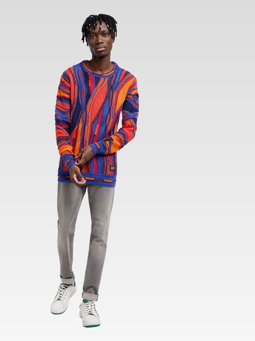 Herren Rundhalspullover  -  Fazio