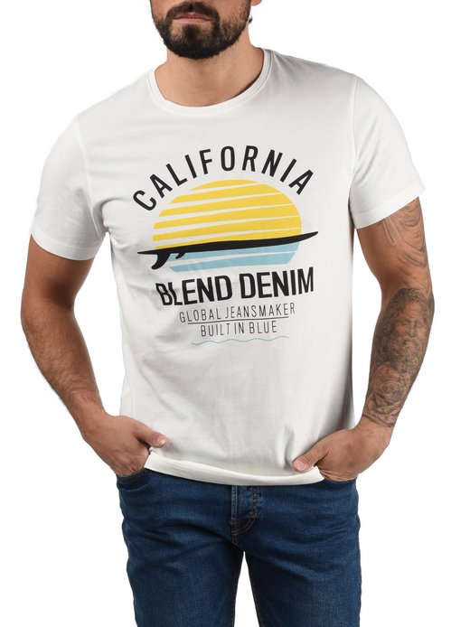 Herren Rundhalsshirt - BHCalifo