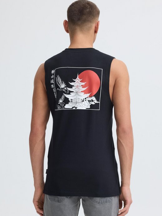 Herren Rundhalsshirt - BHJapo Backprint