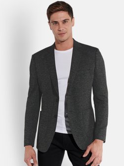 Artikelbild Herren Sakko Slim-Fit von Steffen Klein in grau kariert