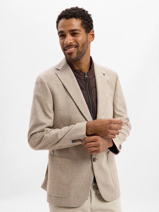 Herren Sakko mit Schurwollanteil - Earl