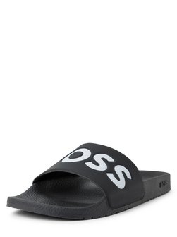 Artikelbild Herren Sandalen -Aryeh_Slid_npvlg von BOSS in schwarz weiß uni