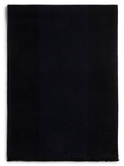 Artikelbild Herren Schal von Finshley & Harding in marine schwarz gemustert