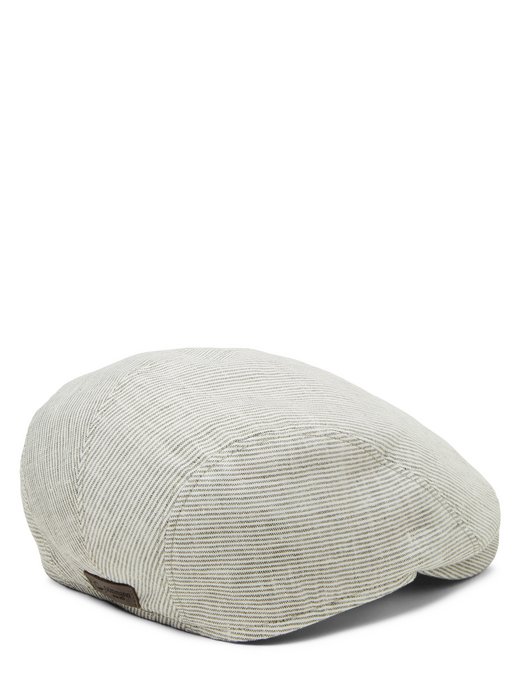 Herren Schiebermütze aus Leinen