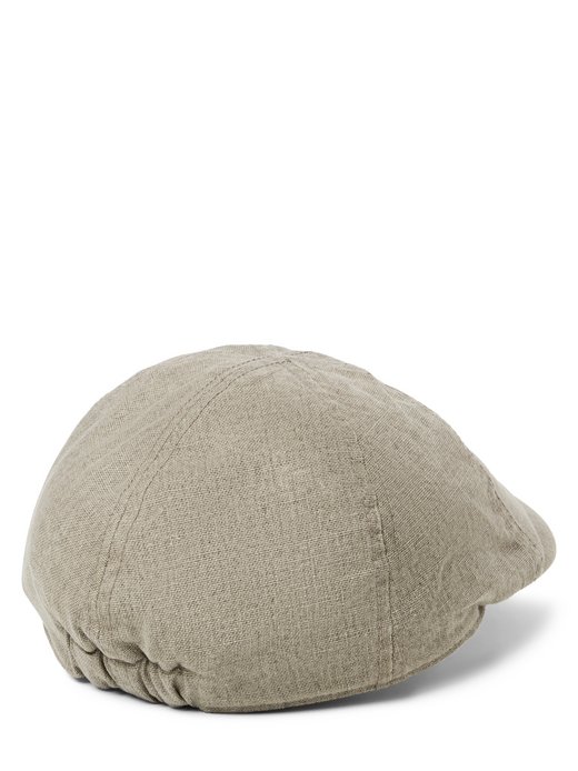 Herren Schiebermütze mit Leinen-Anteil