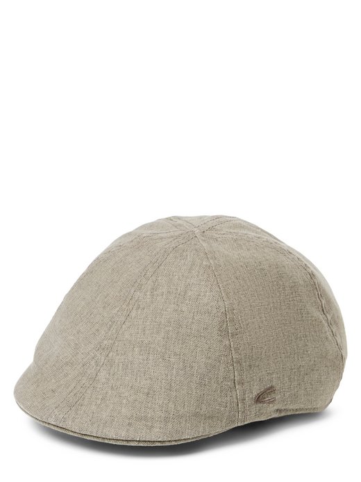 Herren Schiebermütze mit Leinen-Anteil