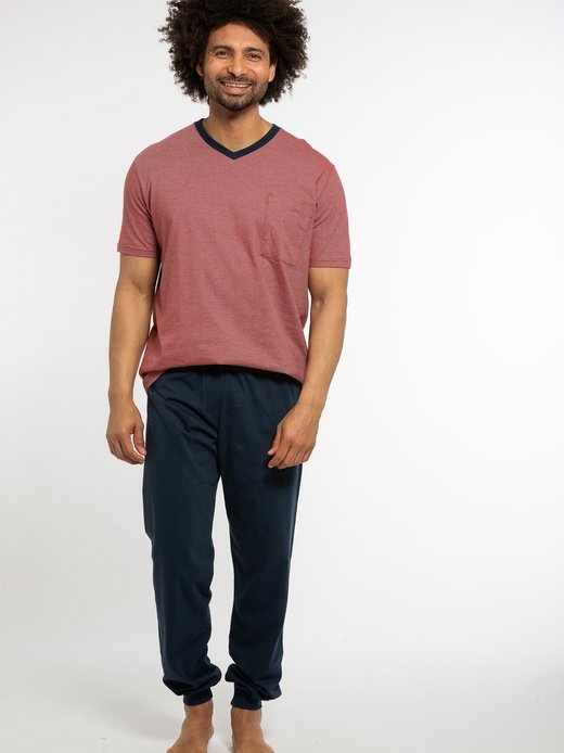 Herren Schlafanzug Cotton