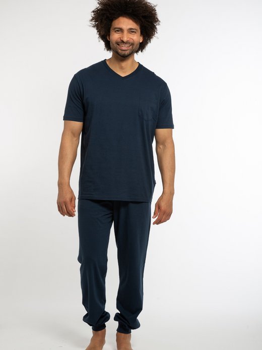 Herren Schlafanzug Cotton