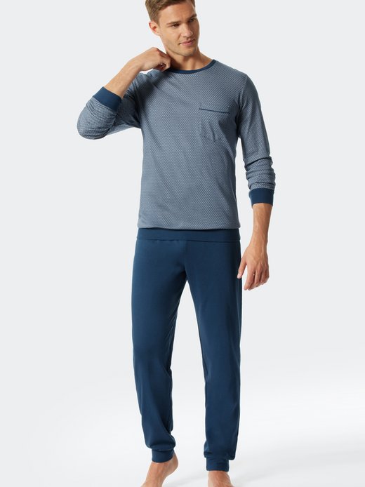 Herren Schlafanzug  -  Fine Interlock