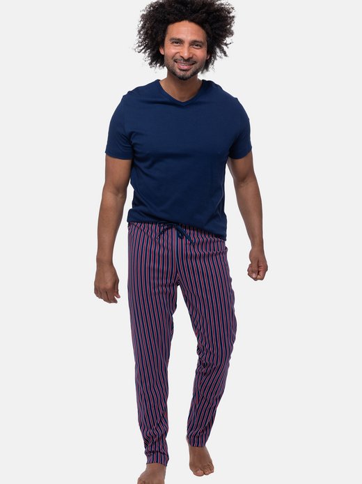 Herren Schlafanzug - Graphic Stripes