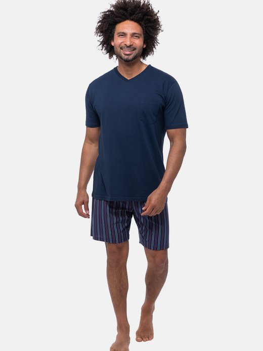 Herren Schlafanzug - Night & Home Cotton