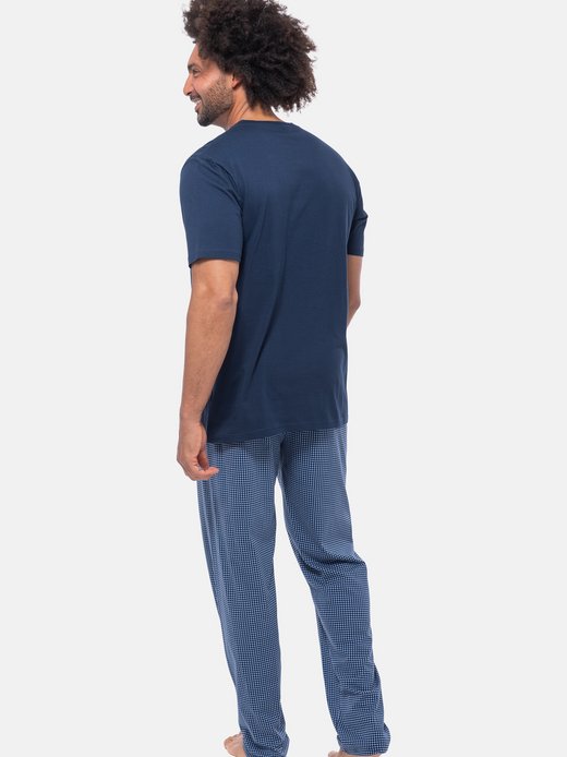 Herren Schlafanzug - Night & Home Cotton