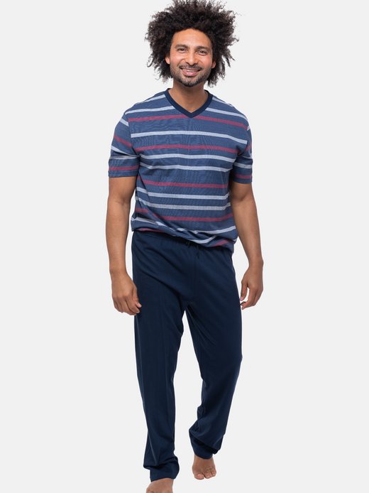 Herren Schlafanzug - Night & Home Cotton