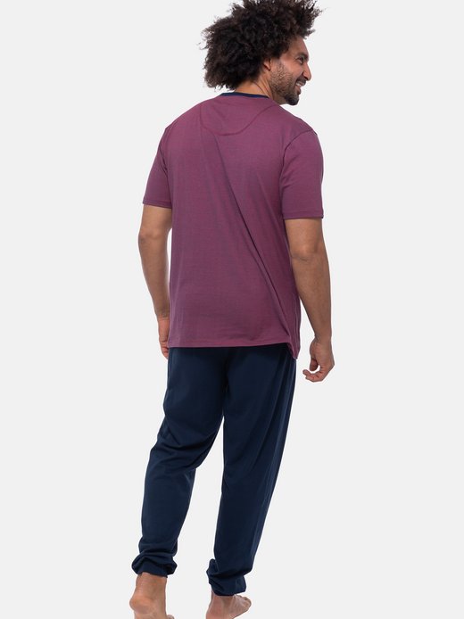 Herren Schlafanzug - Night & Home Cotton