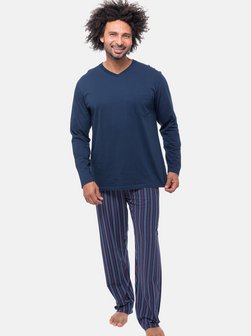 Herren Schlafanzug - Night & Home Cotton
