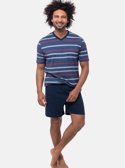 Herren Schlafanzug - Night & Home Cotton