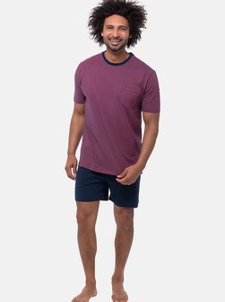 Herren Schlafanzug - Night & Home Cotton