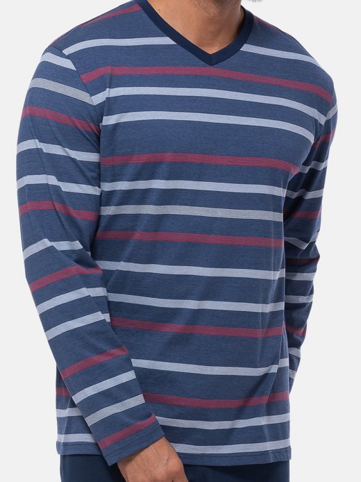 Herren Schlafanzug Oberteil - Cotton - Mix & Match