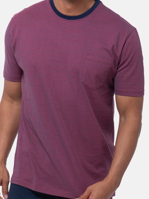 Herren Schlafanzug Oberteil - Cotton - Mix & Match