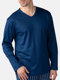 Herren Schlafanzug Oberteil - Melton