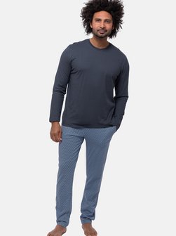 Herren Schlafanzug - Round Geo