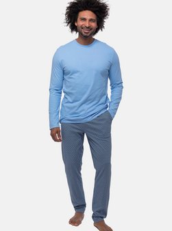 Herren Schlafanzug - Round Geo