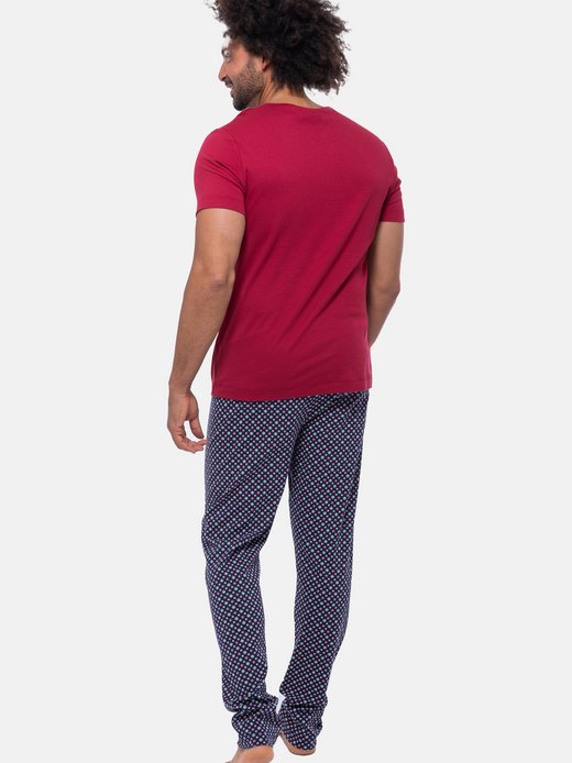 Herren Schlafanzug - Tie Minimal