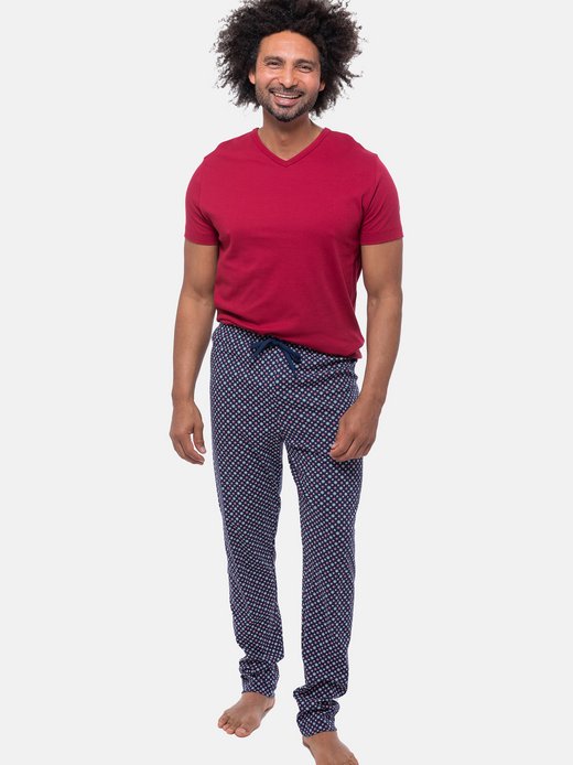 Herren Schlafanzug - Tie Minimal