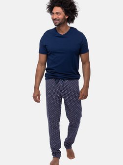 Herren Schlafanzug - Tie Minimal