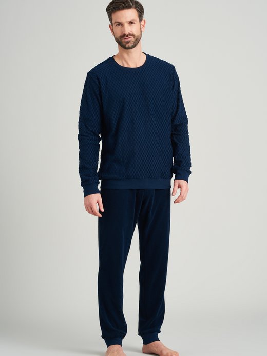 Herren Schlafanzug lang  -  Fashion Nightwear