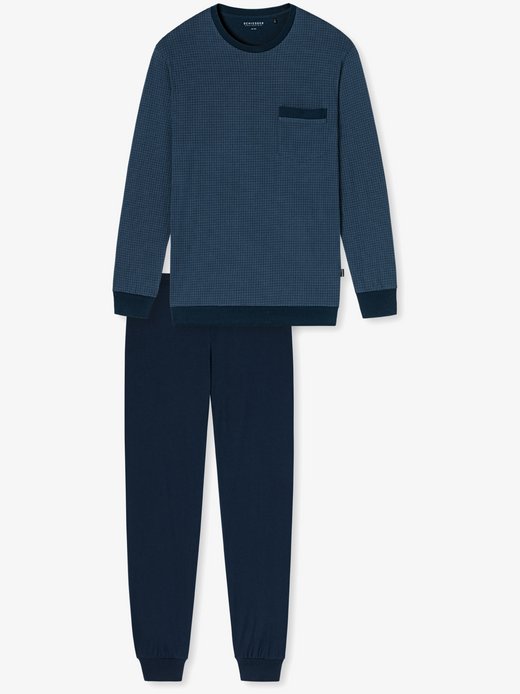 Herren Schlafanzug lang  -  Fashion Nightwear