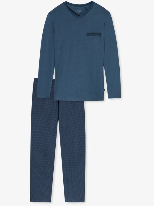 Herren Schlafanzug lang  -  Fashion Nightwear